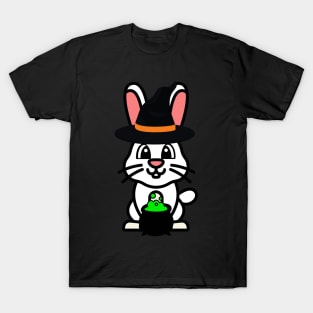 Cute Bunny is a witch T-Shirt